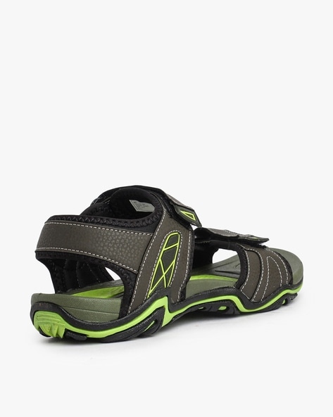 Sparx sandal for Men Olive Yellow SS502