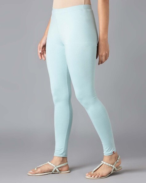 Buy DANCE FREE LIGHT BLUE YOGA PANTS for Women Online in India