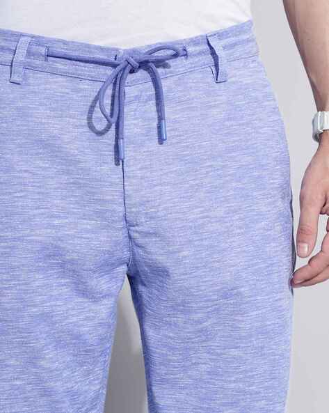 Buy Blue Trousers & Pants for Men by The Indian Garage Co Online