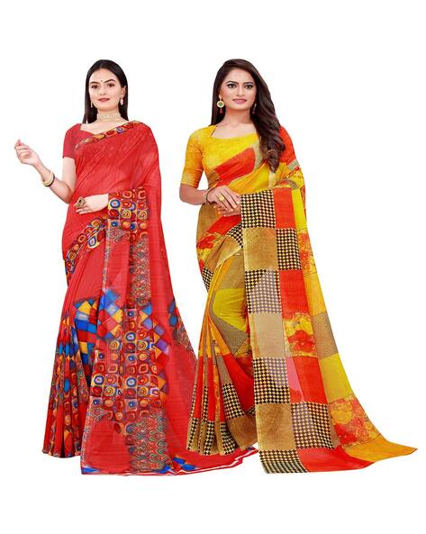 20 Banarasi Silk Saree Blouse Designs