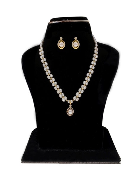 Factory Wholesale Bridal Dress Accessories Multi-Layer Pearl Necklace  Earrings Jewelry Sets - China Jewelry Set and Fashion Earrings price |  Made-in-China.com