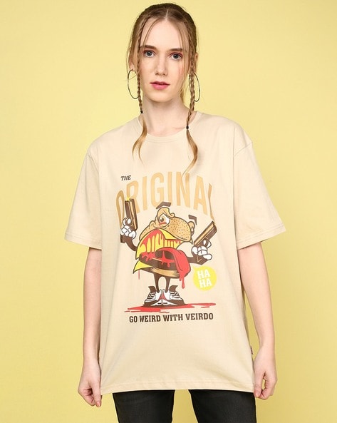 Givo oversized t-shirt, Fashion Bug