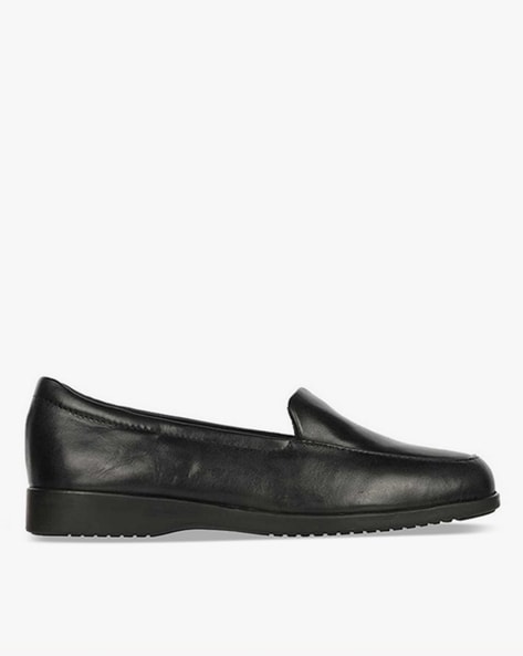 Clarks Georgia Leather Slip-On Shoes