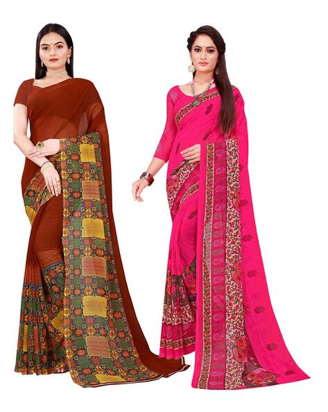 Buy Green Sarees for Women by SALWAR STUDIO Online | Ajio.com