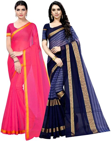 Buy Multicoloured Sarees for Women by Ishin Online | Ajio.com