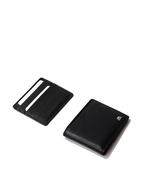 Buy Black Wallets for Men by Brown Bear Online - Main Image