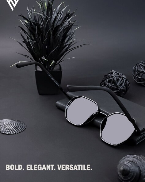 Buy Black Sunglasses for Men by VOYAGE Online