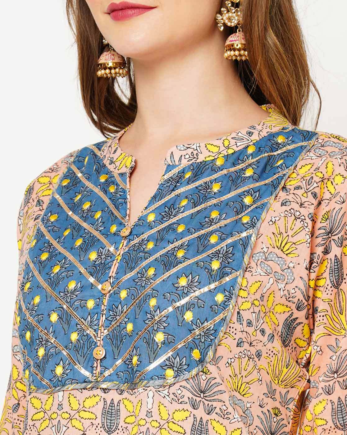 Neck Designs With Buttons | Kurta Patti | Punjabi | Kurti | Churidar | For  Suits | Chudidhar| Salwar | Salwar neck designs, Kurti neck designs, Kurta neck  design