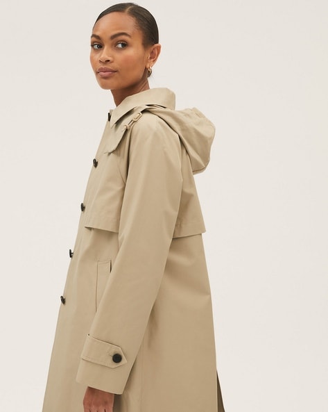 Marks and outlet spencer beige coat