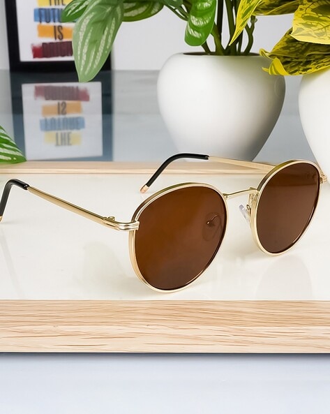 Buy Brown Sunglasses for Men by VOYAGE Online