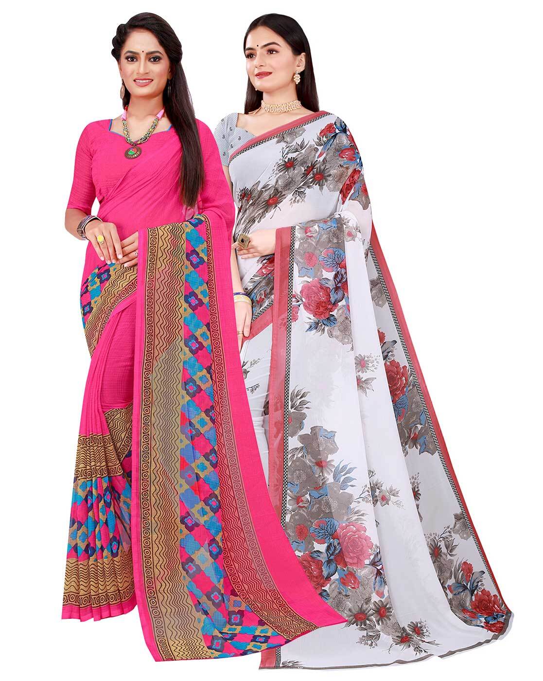 Buy Saree Mall Maroon & Gold Toned Zari Silk Blend Sarees - Sarees for  Women 23979226 | Myntra