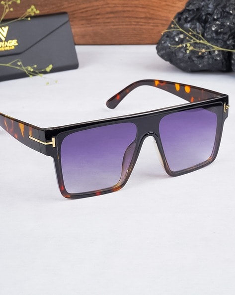 Buy Younky Combo of Stylish Wrap & Wayfarer Sunglasses for Men And Women  |SPP022-433|Black| - with Box Online at Best Prices in India - JioMart.