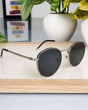 voyage 1915 UV-Protected Full-Rim Round Sunglasses-picture-33