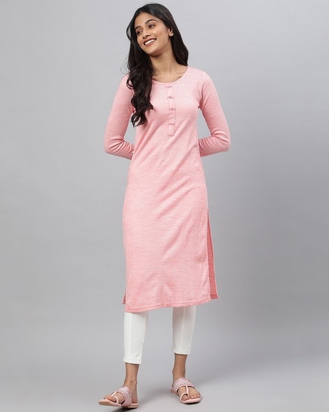 Woolen kurtis hot sale by aurelia