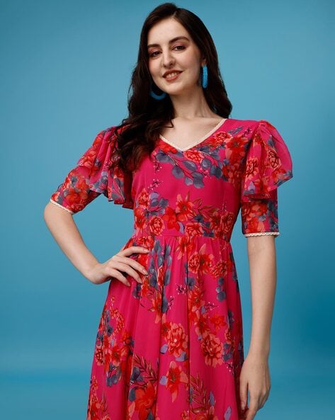 Buy Pink Dresses for Women by Fashion 2 Wear Online