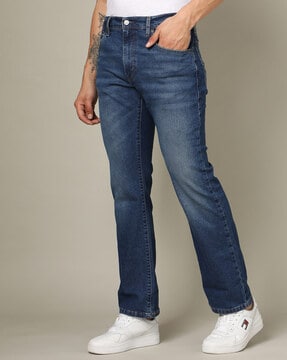 517 Mid Wash Slim Fit Bootcut Jeans