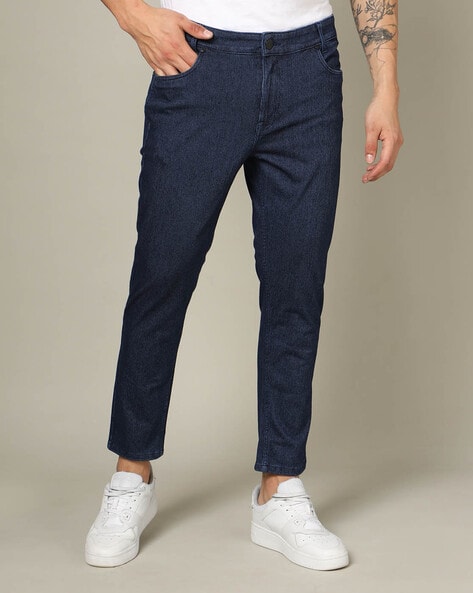 Mufti Men Ankle-Length Mid-Rise Jeans