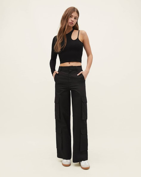 Buy Black Tops for Women by Mwb Online