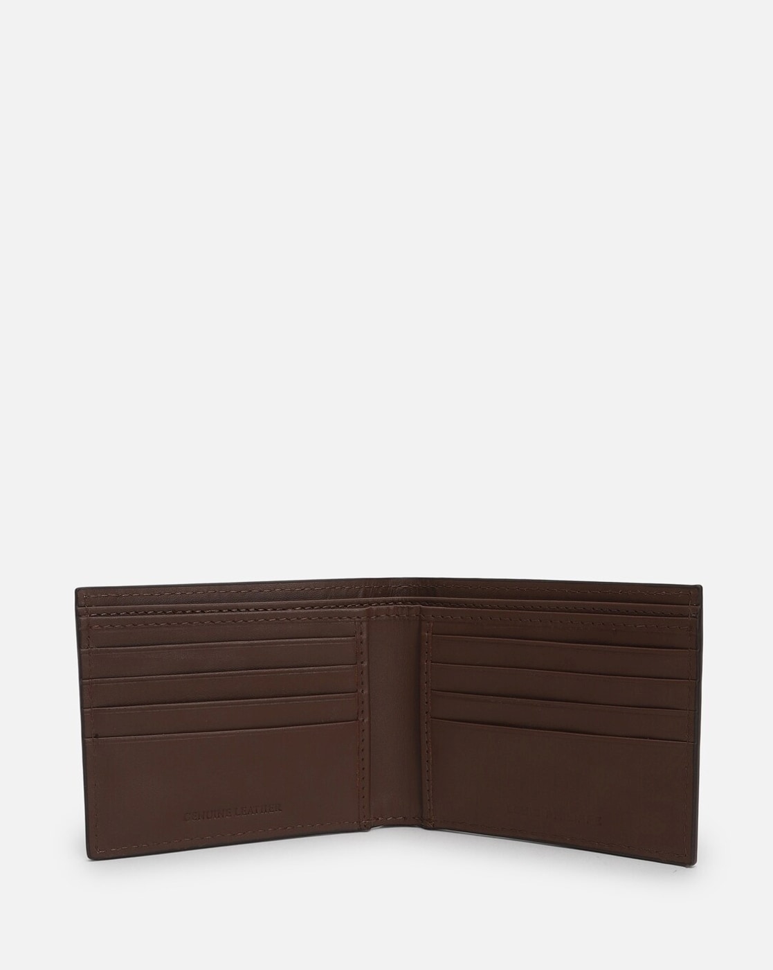 Buy Louis Philippe Men Croc-Embossed Bi-Fold Wallet at Redfynd