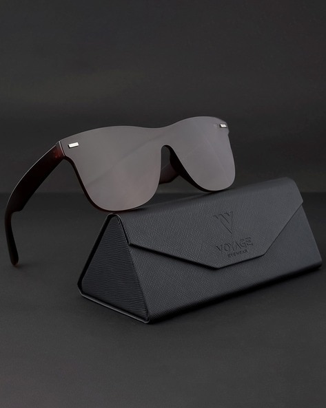 Voyage UV Protected Rectangular Women Sunglasses - (A3046MG3181 | Brow –  SaumyasStore