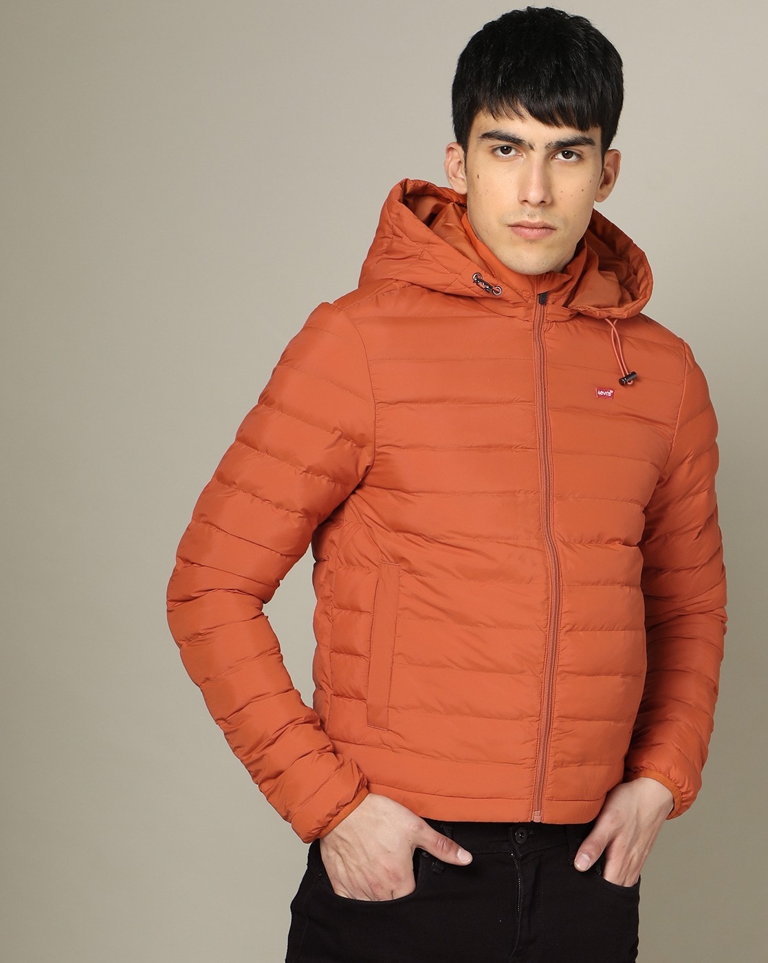 Buy online Orange Solid Quilted Jacket from Jackets for Men by Arrow Sport  for ₹3050 at 54% off | 2024 Limeroad.com