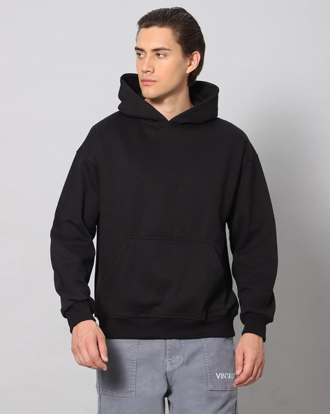 Buy Black Sweatshirt & Hoodies for Men by BESICK Online
