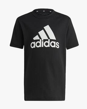 adidas kids Logo Print Crew-Neck T-Shirt-picture-44