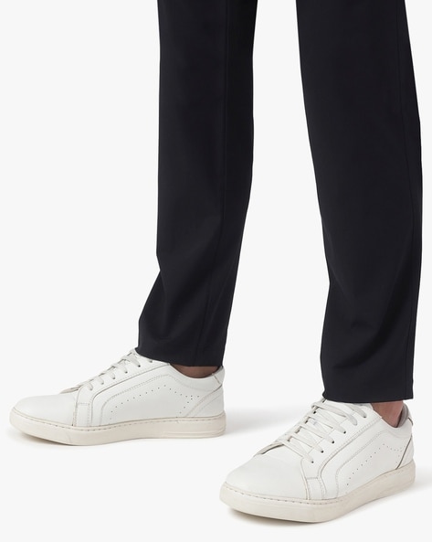 Armani Exchange slim fit trousers in ultra stretch twill - ARMANI