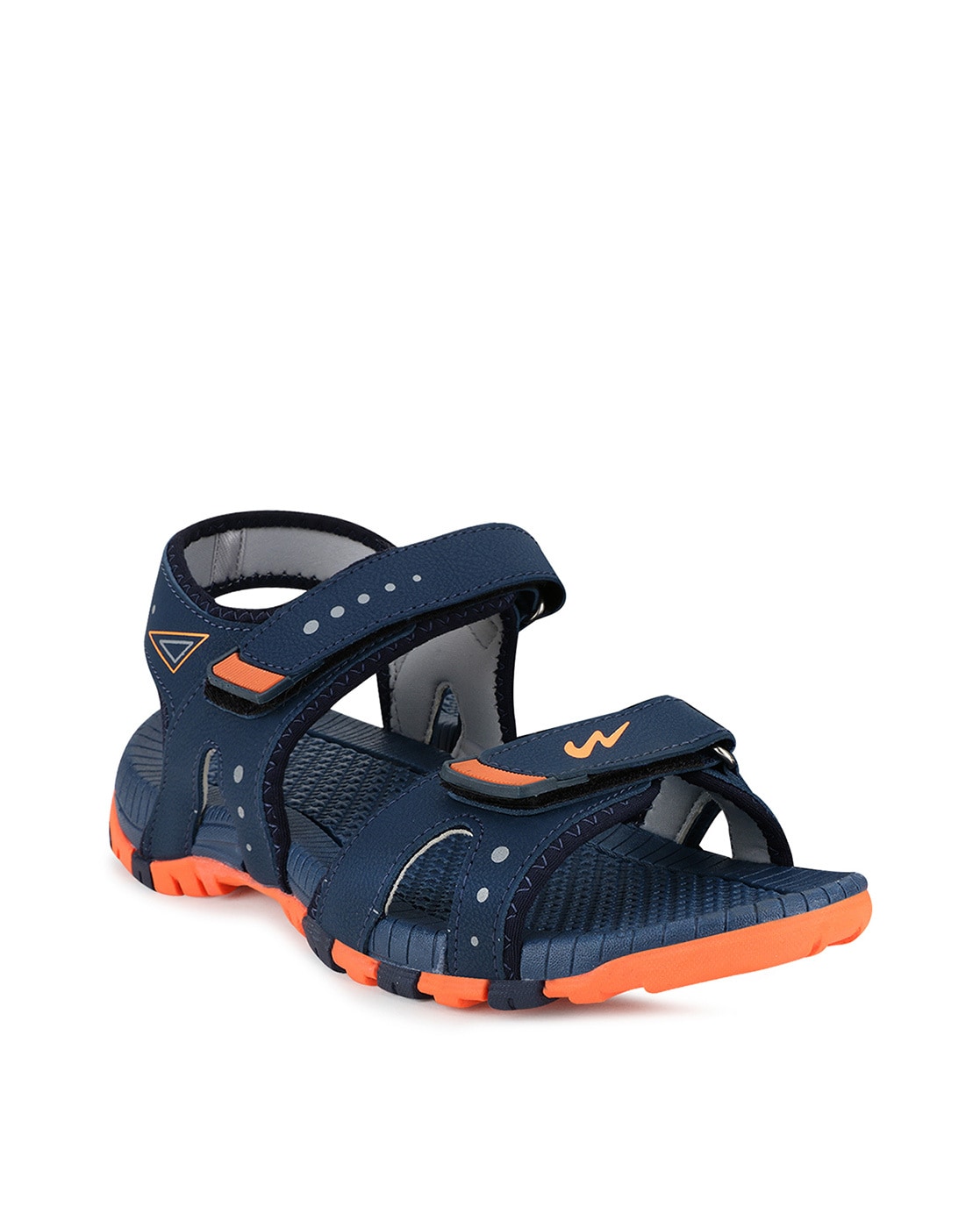 Buy Blue & Orange Sandals for Men by CAMPUS Online | Ajio.com