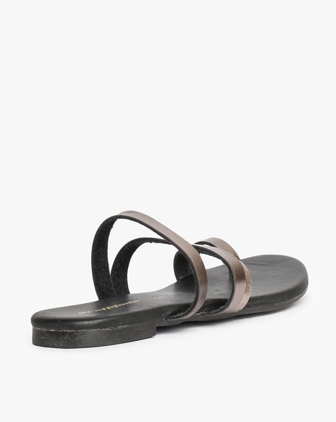 Pewter discount strappy sandals