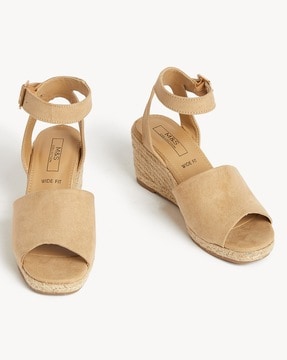 Espadrille best sale sandals tan