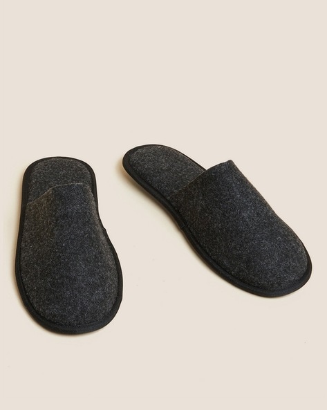 Buy Charcoal Grey Flip Flop Slippers for Men by Marks Spencer