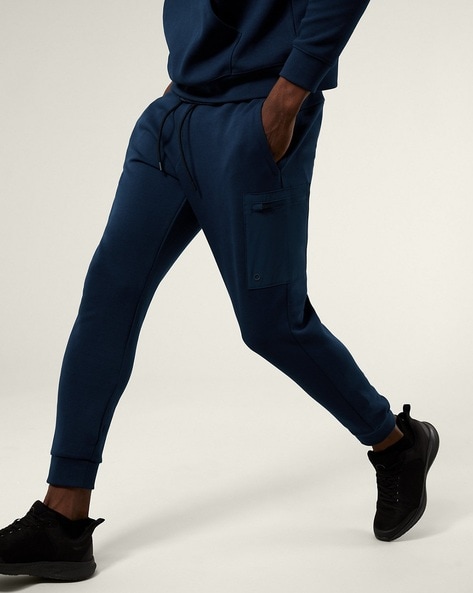 Buy Navy Blue Track Pants for Men by Marks & Spencer Online