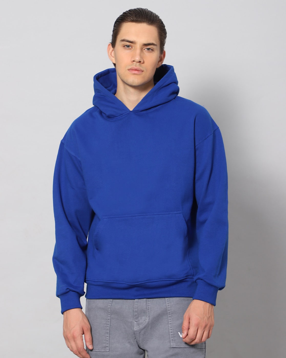 Buy Blue Sweatshirt & Hoodies for Men by BESICK Online