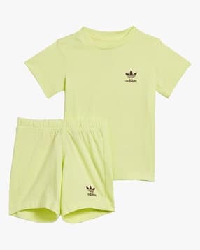 Crew-Neck T-Shirt with Shorts-image-44