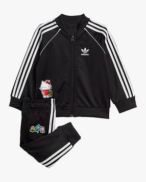 adidas kids Logo Print Track Suit Set-picture-26