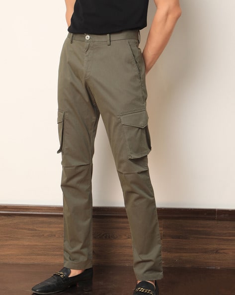 Buy Highlander Blue Heron Slim Fit Cargo Trouser for Men Online at Rs849   Ketch