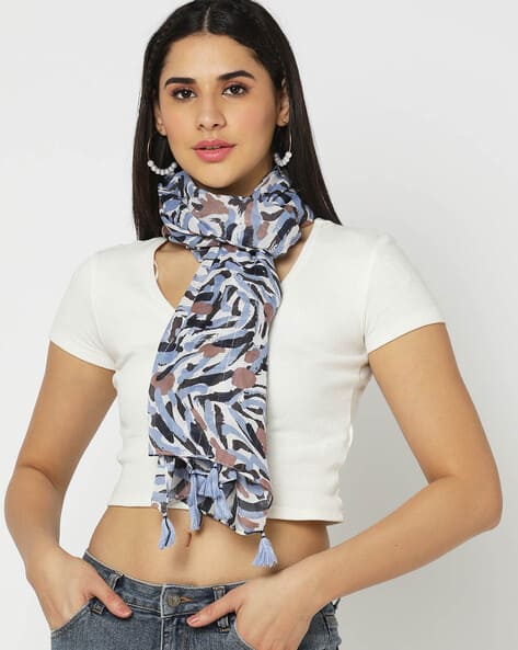Buy Multicoloured Stoles Scarves for Women by MATCHITT Online