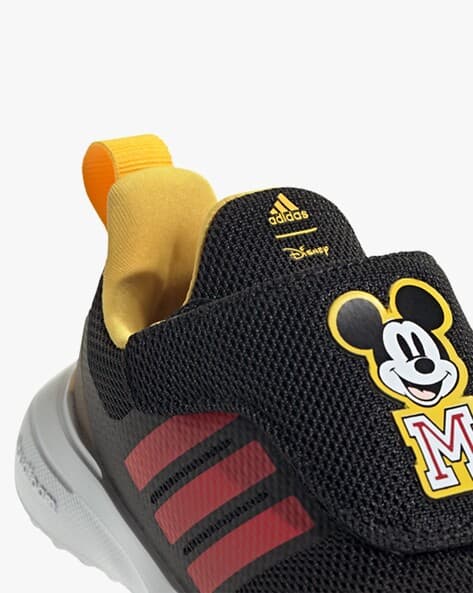 Fortarun Mickey Mouse Print Slip-On Shoes