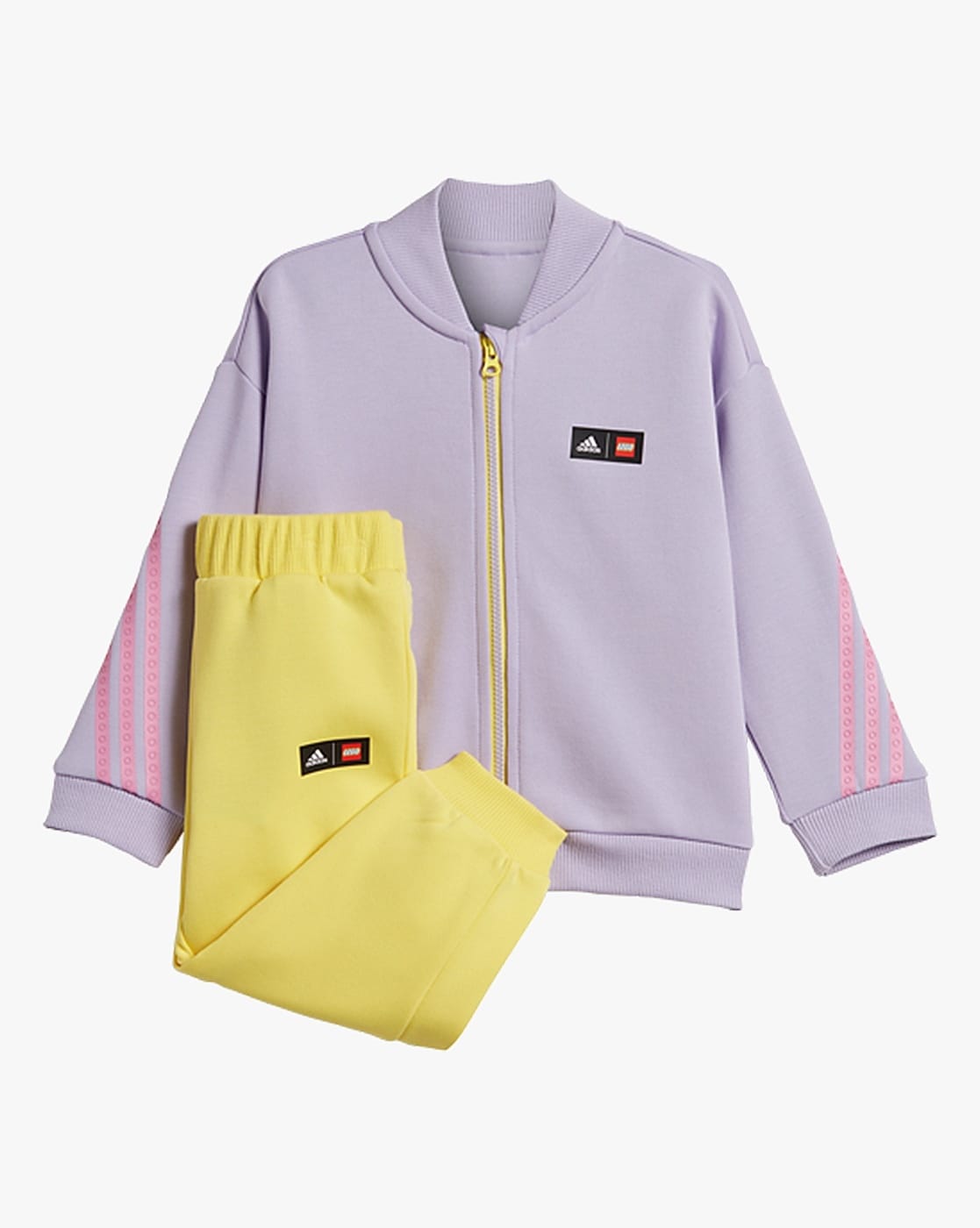 Purple and 2024 yellow tracksuit