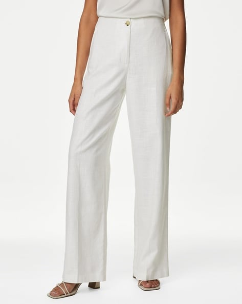 BELT LOOP TROUSERS - Navy blue | ZARA Angola