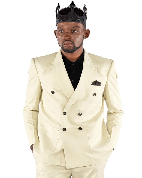 Buy Cream Blazers Waistcoats for Men by FRENCH CROWN Online Ajio