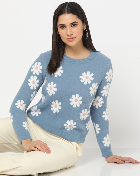 Buy Blue Sweaters & Cardigans for Women by RIO Online