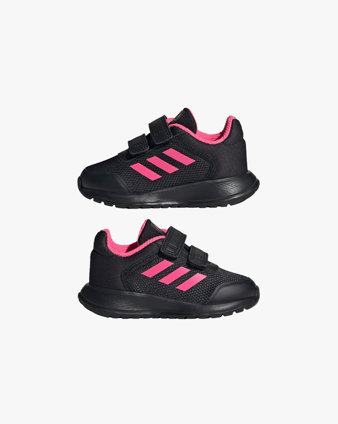 Black adidas clearance velcro trainers