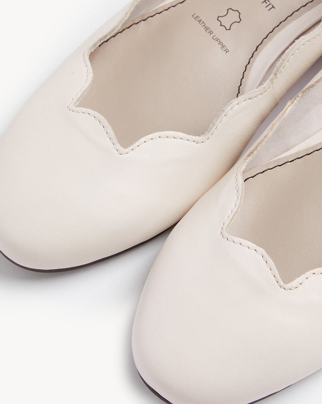 Grey ballet outlet pumps