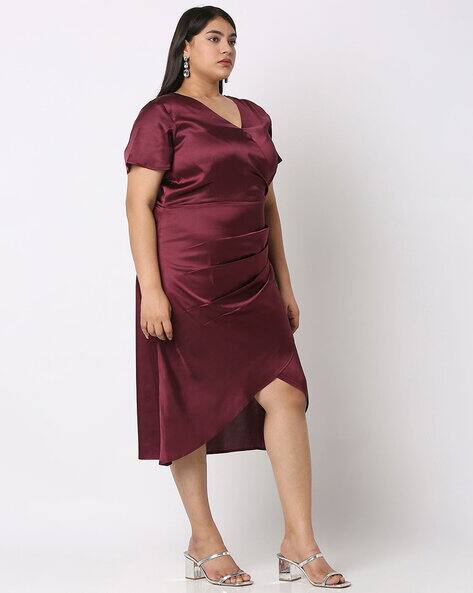 Embellished Sheath Dress with Zip Closure