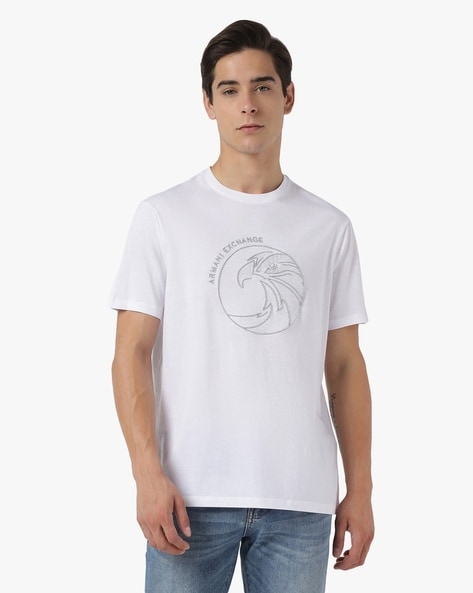 Buy White Tshirts for Men by ARMANI EXCHANGE Online Ajio