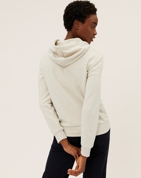 Buy Beige Sweatshirt Hoodies for Women by Marks Spencer Online