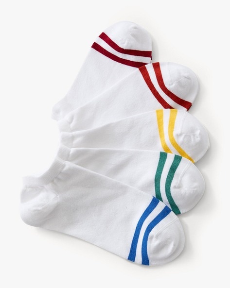 5pk Cool & Fresh™ Striped Cotton Rich Socks