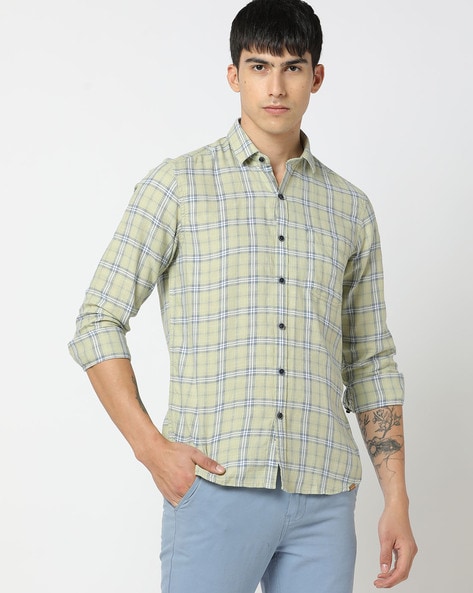 Buy Olive Green Shirts for Men by JOHN PLAYERS Online